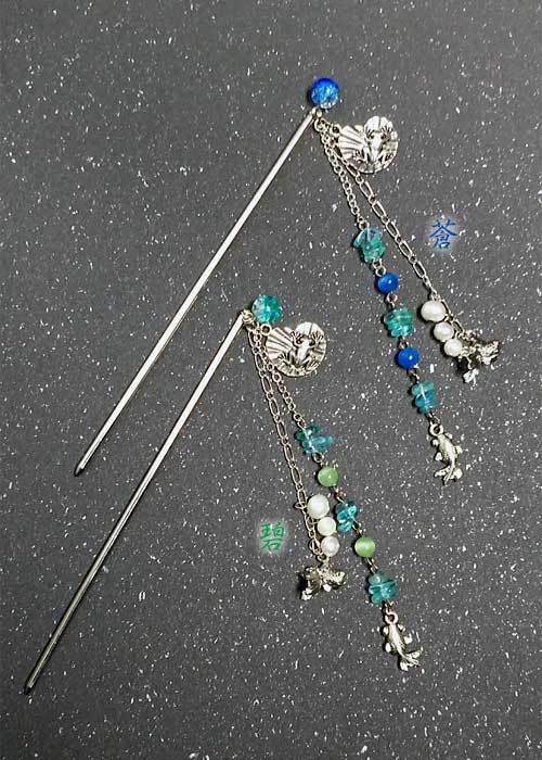 金魚のかんざし