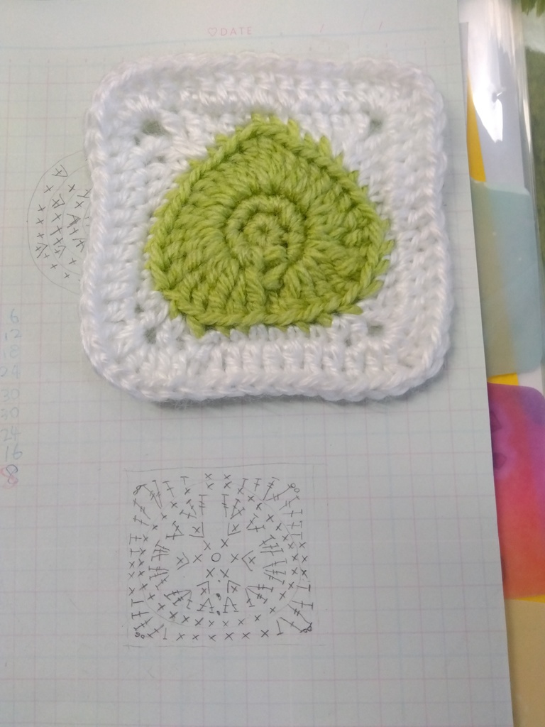 ポリンコースター編み図