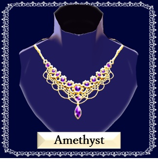 ウエディングネックレス Gold_8色セット【正式版使用可】