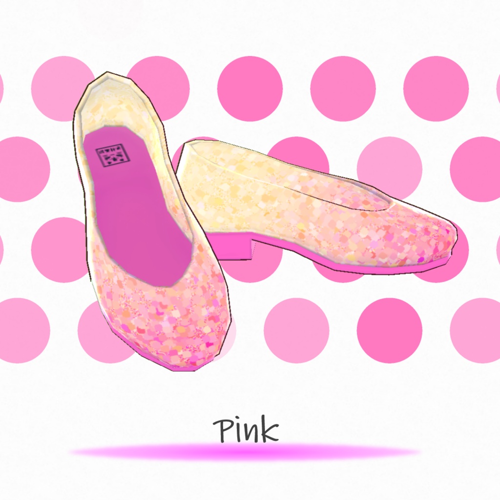 ラメ パンプス 3色【正式版使用可】