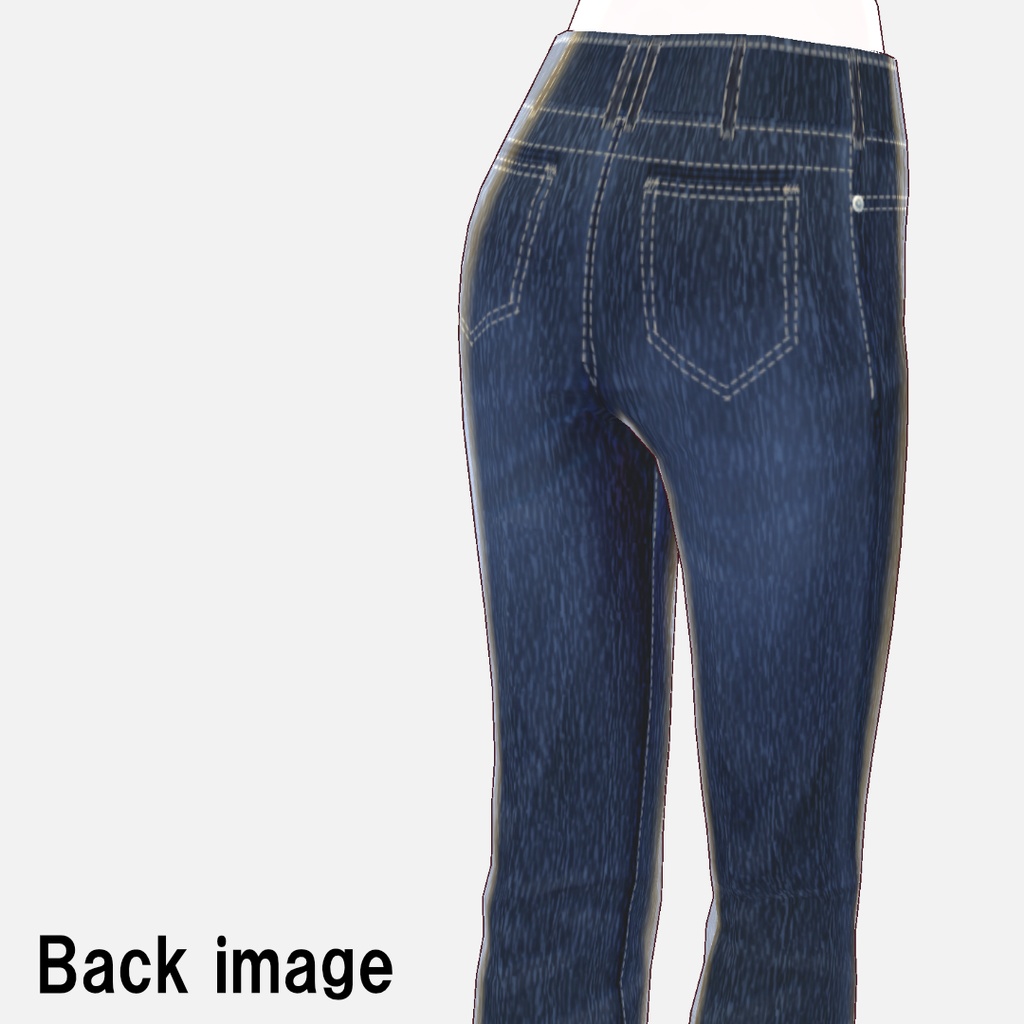 ベルト付け替え可!ジーンズ ② 2色,3種類セット【正式版使用可】