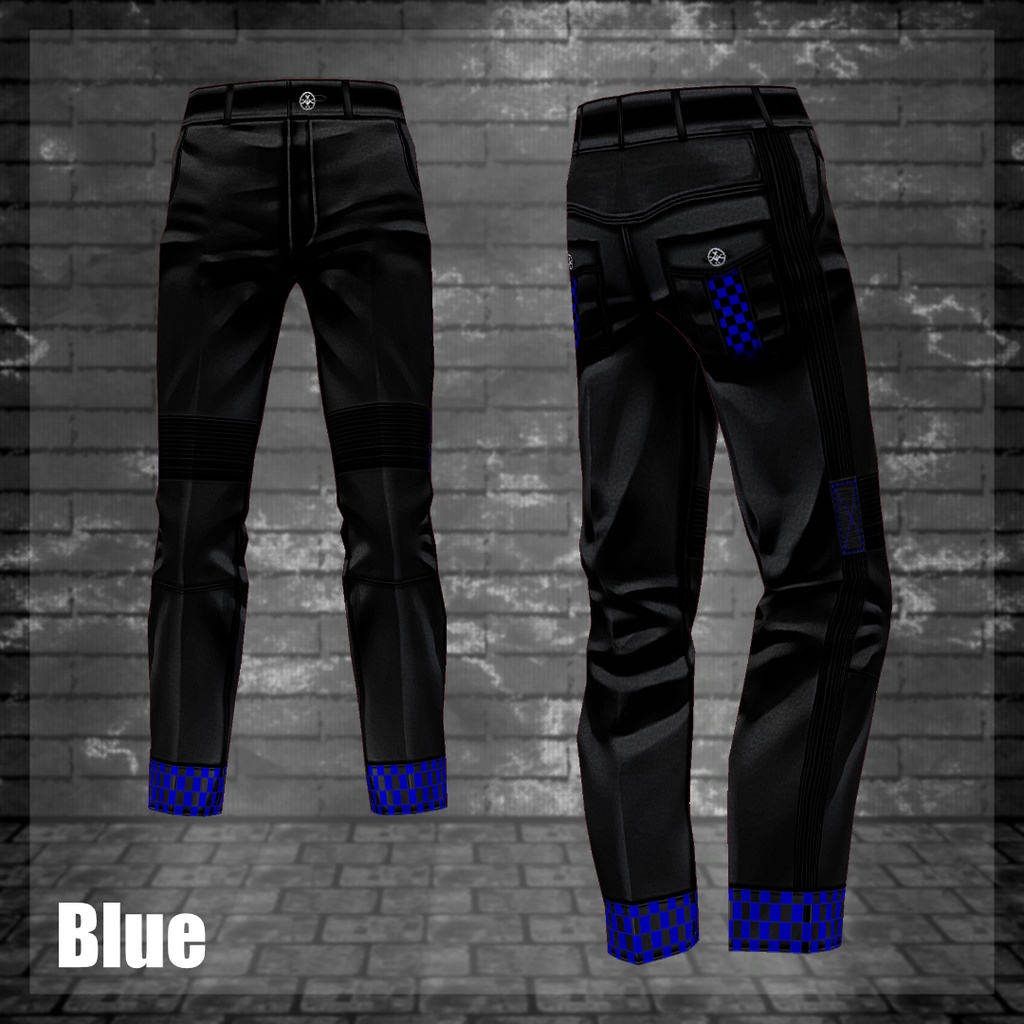 ライダースレザーパンツ【vroidcustomitem追加】