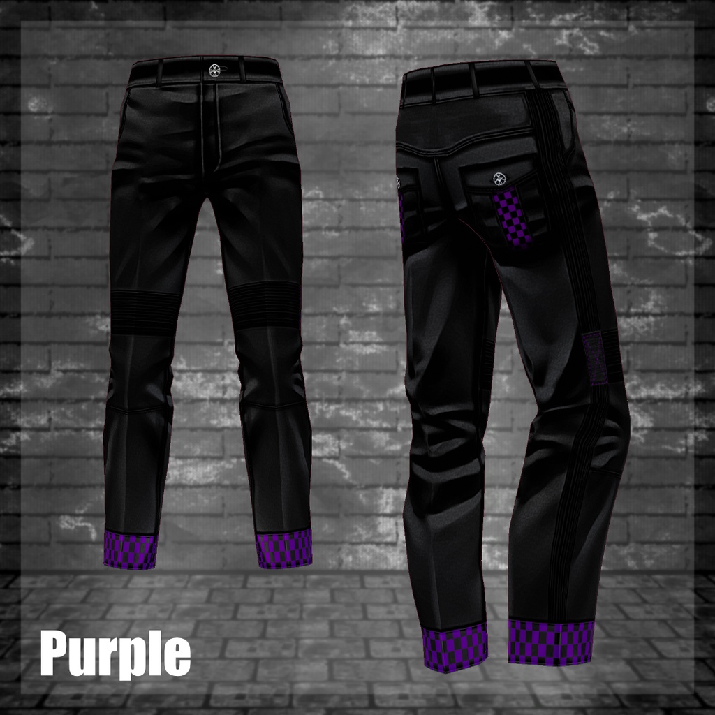 ライダースレザーパンツ【vroidcustomitem追加】