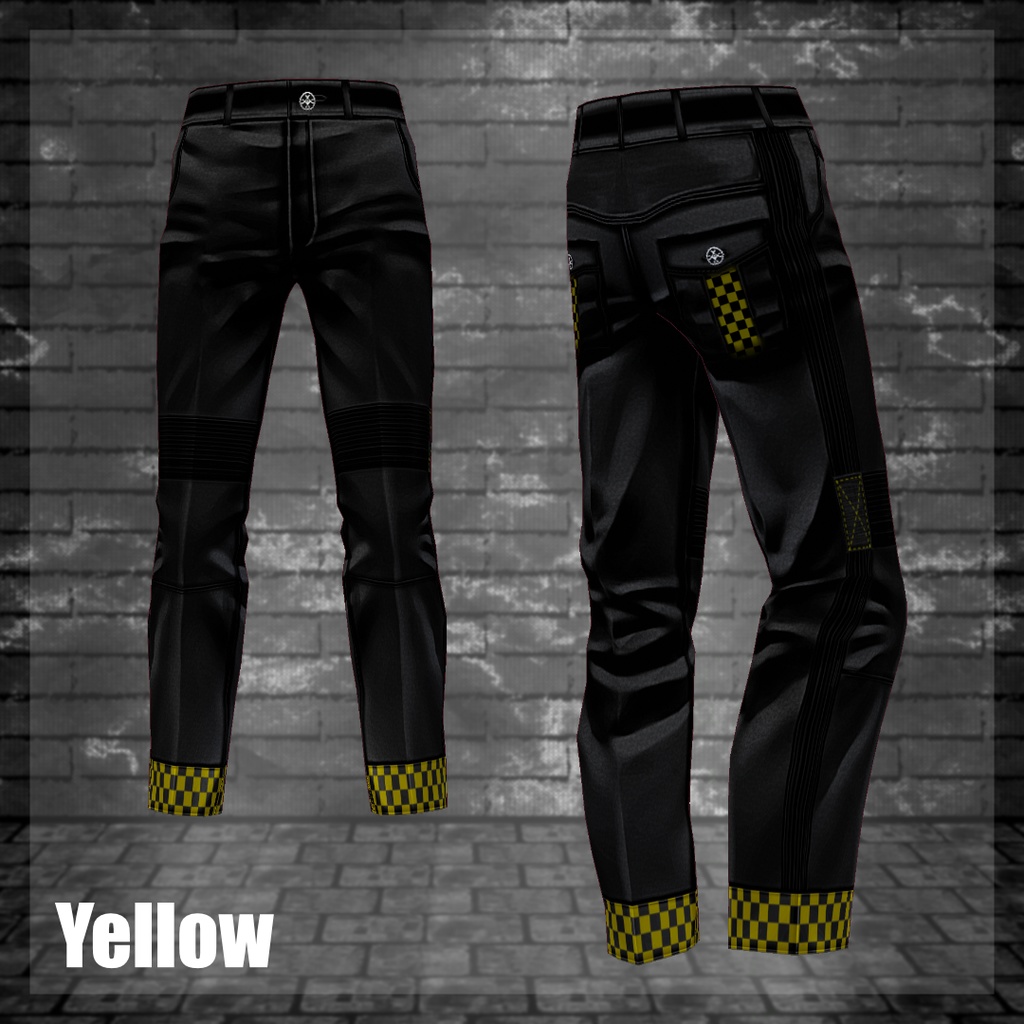 ライダースレザーパンツ【vroidcustomitem追加】