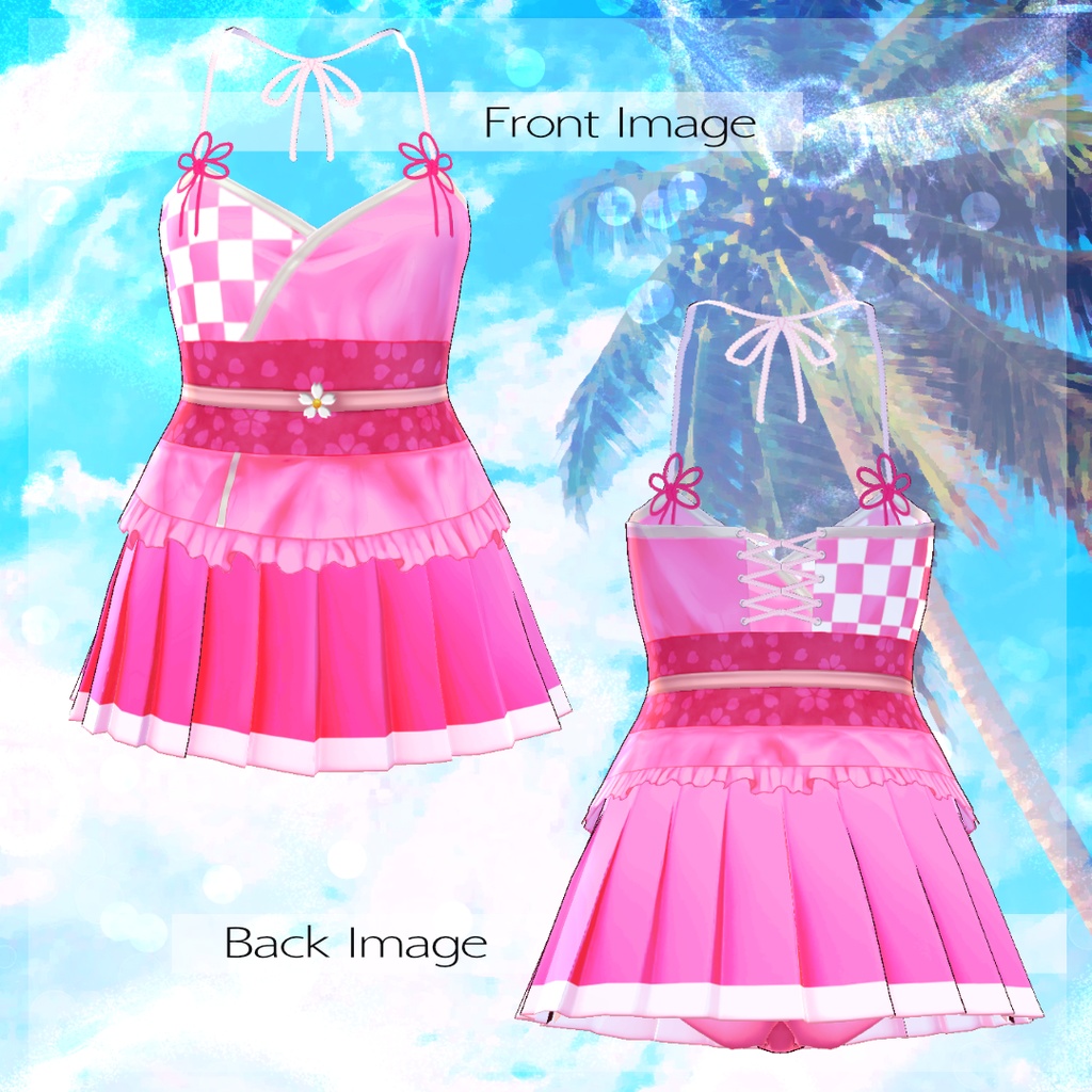 和乙女のスイムドレス - SAKURA - 【正式版使用可】