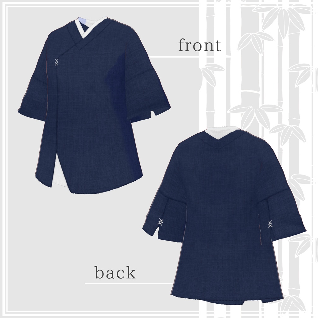 無料あり ゆるり和シャツ