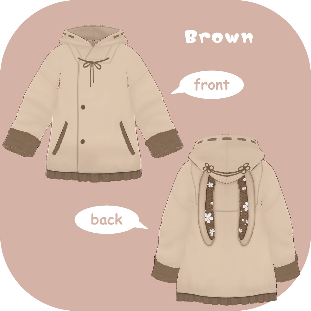 うさみみパーカー