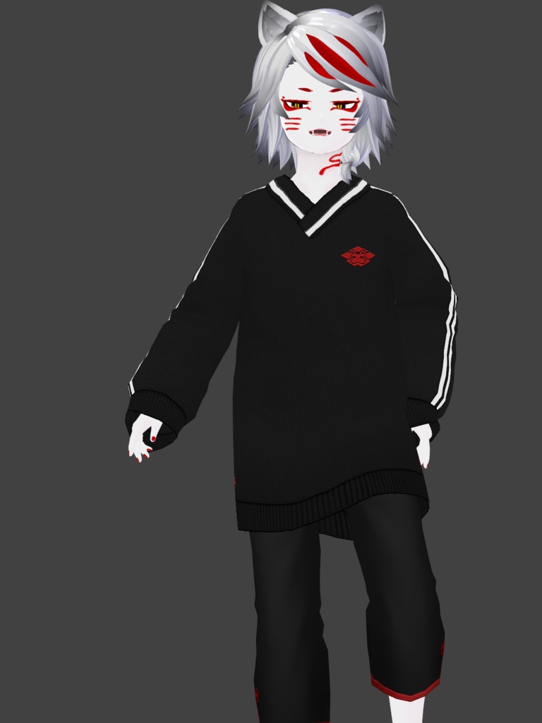 無料あり ダブルラインKIMONOネックシャツ - japanesque design shirt -