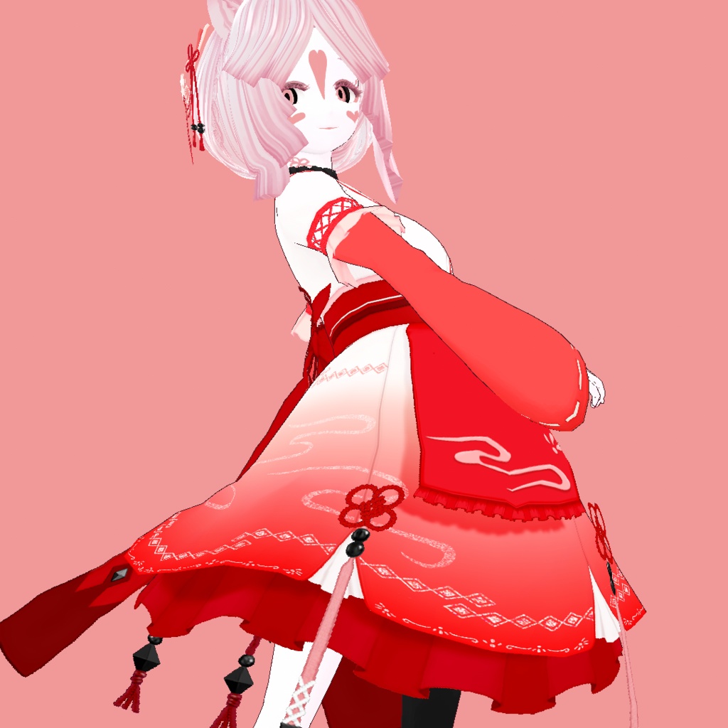 和風アイドルドレス - japanesque design idol dress -【第4回 VMFS参加衣装】#V_M_F_S #楽曲を纏う