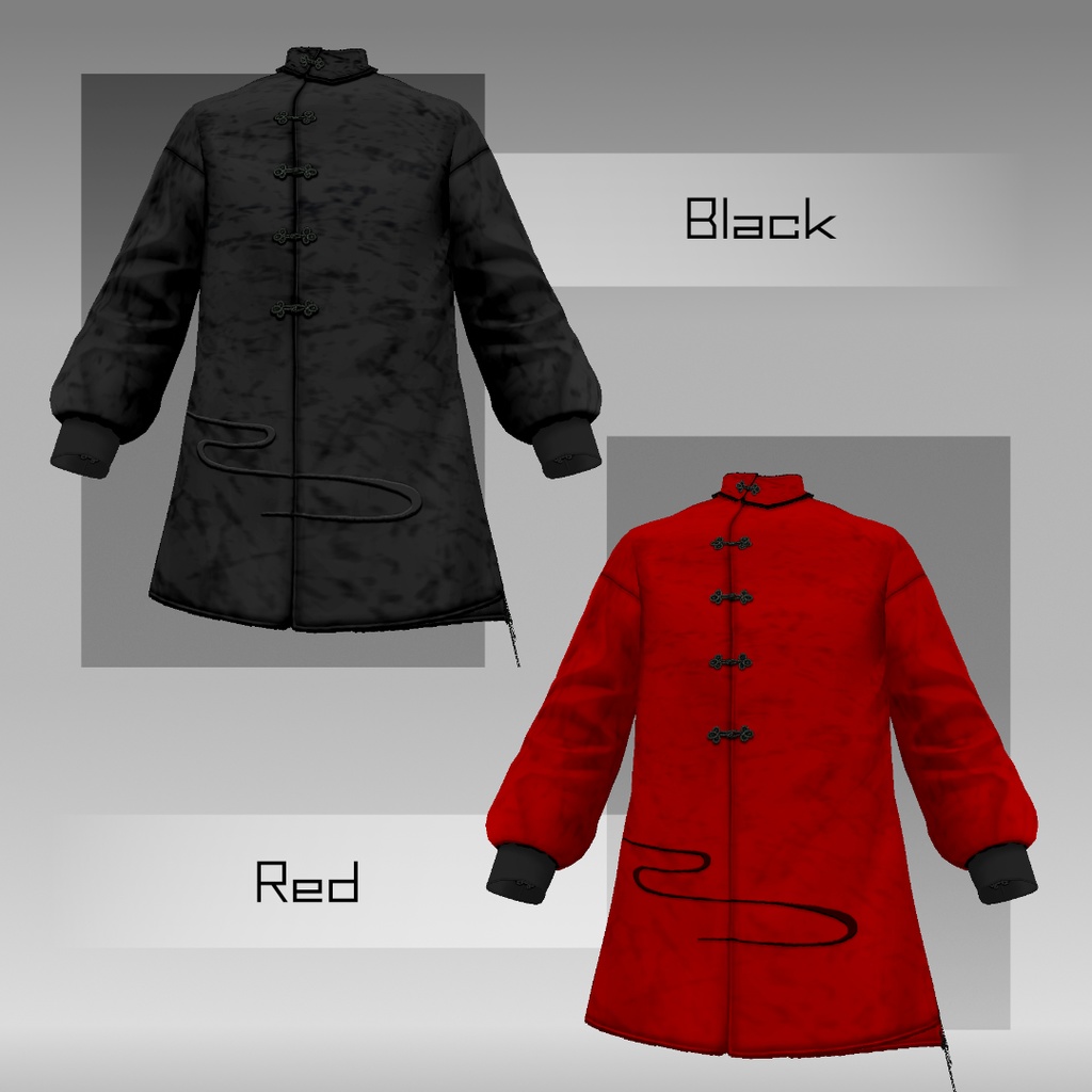 チャイナシャツ&ボトムス - China Design Shirt & Bottoms -