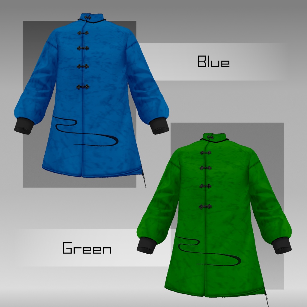 チャイナシャツ&ボトムス - China Design Shirt & Bottoms -