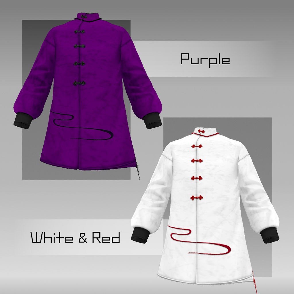 チャイナシャツ&ボトムス - China Design Shirt & Bottoms -