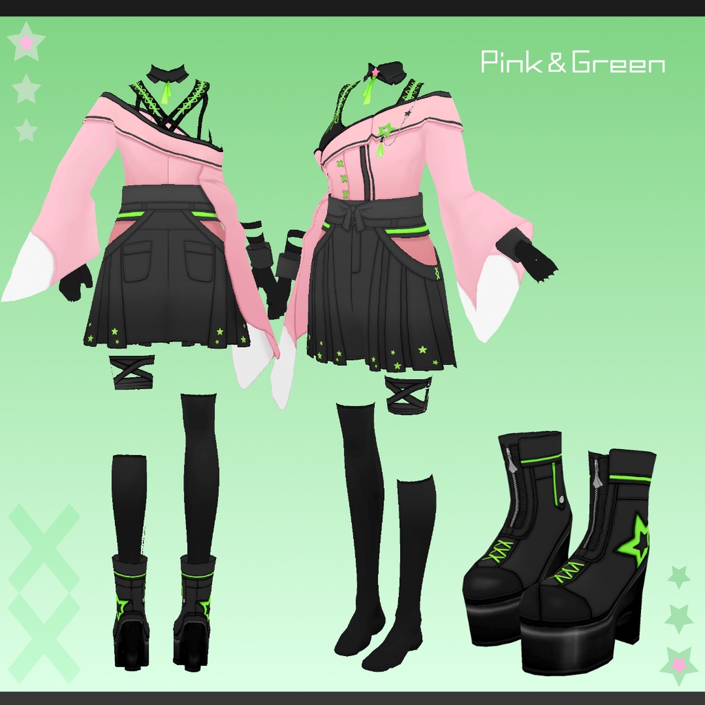 和風ロックな衣装 - japanesque design dress -【おはまよミュージックファッションショー】#おはまよミュージックファッションショー