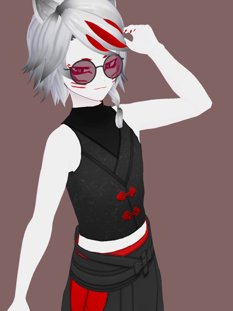 チャイナ風 袴スイムウェア - China Design Swimwear -