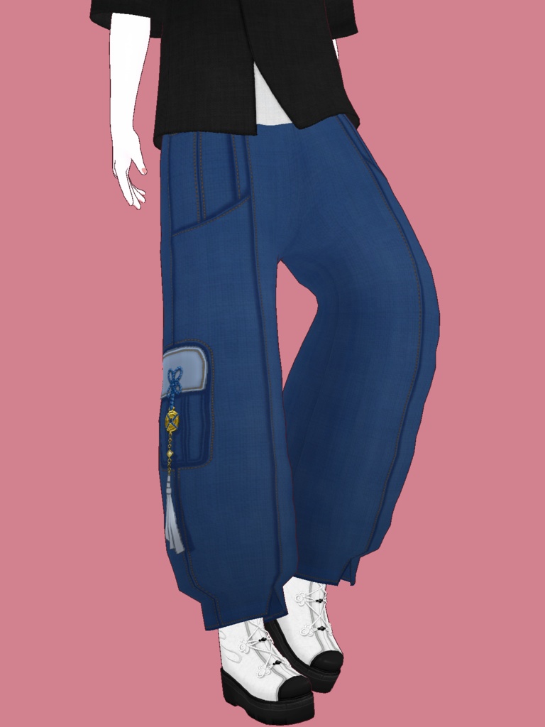 飾り結びのカーゴパンツ - Cargo pants - 無料あり