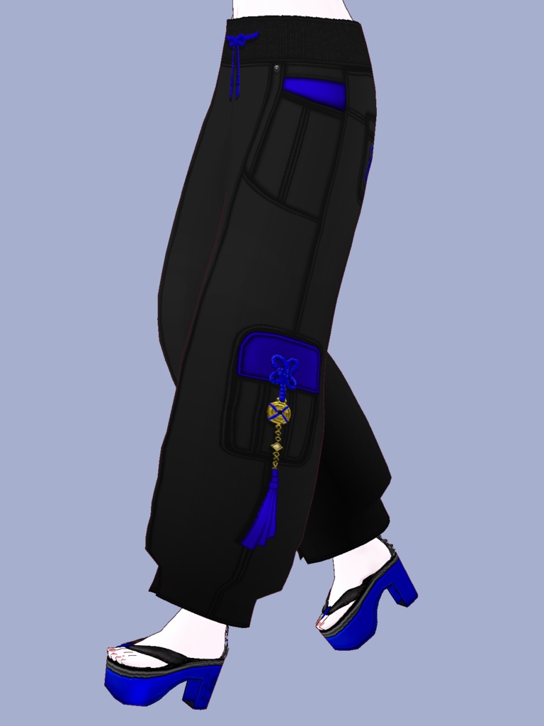 飾り結びのカーゴパンツ - Cargo pants - 無料あり