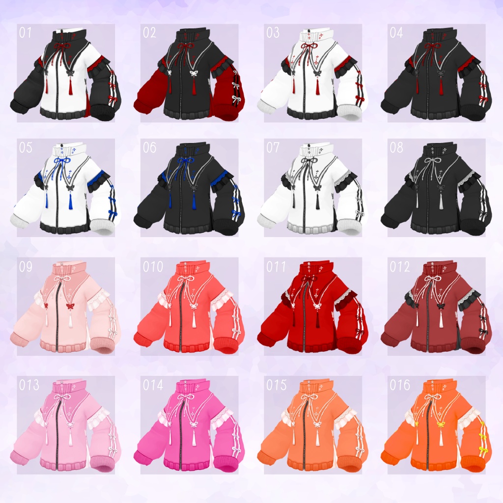 蝶々のフリルジャージ - Butterfly frill jersey - 無料あり