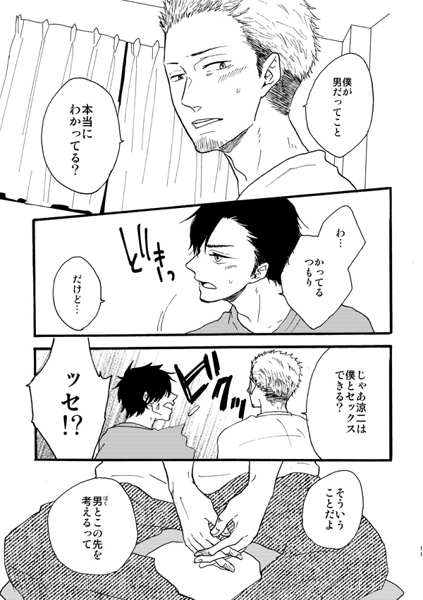 【創作BL】恋とよぶにはあいまいで2-微熱