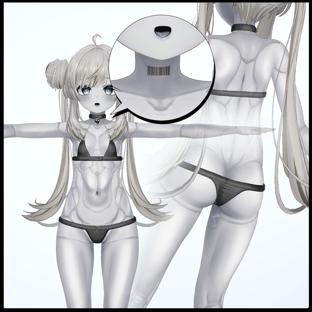 ˚✧マヌカ専用₊✧༚Doll Body Texture(PSD)