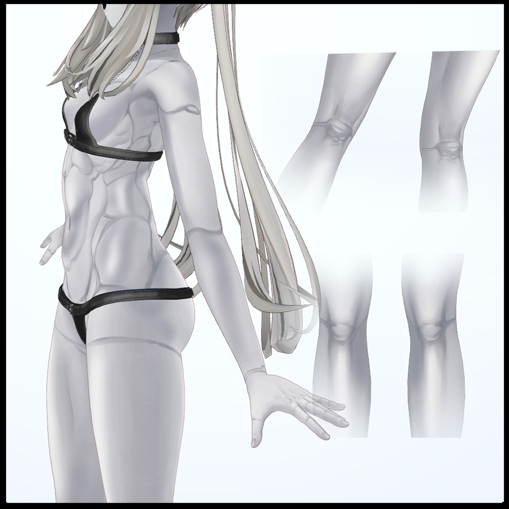 ˚✧マヌカ専用₊✧༚Doll Body Texture(PSD)