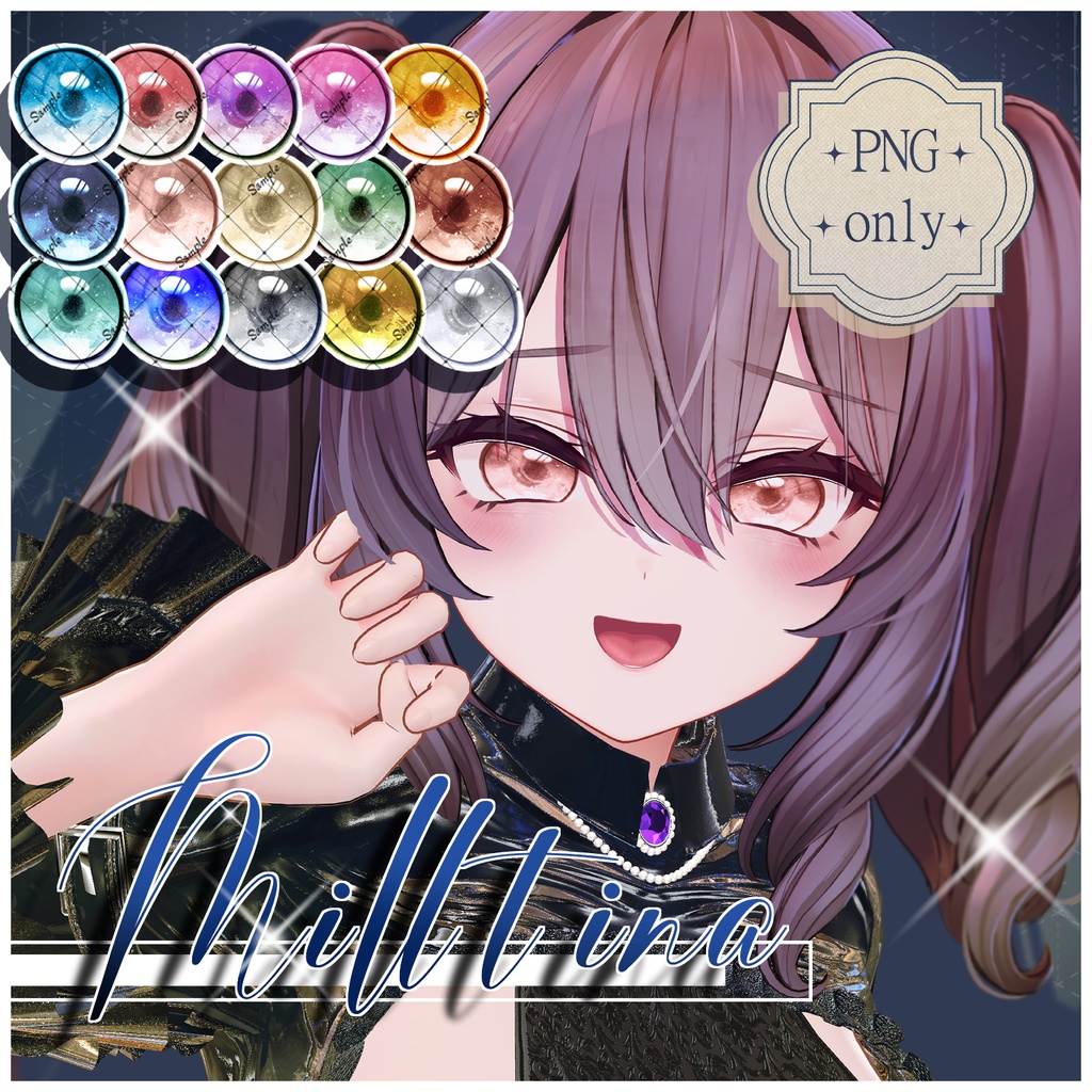 ˚✧₊star shower₊✧༚ 15Color Eye+Make up Texture₊✧༚(7avatar)