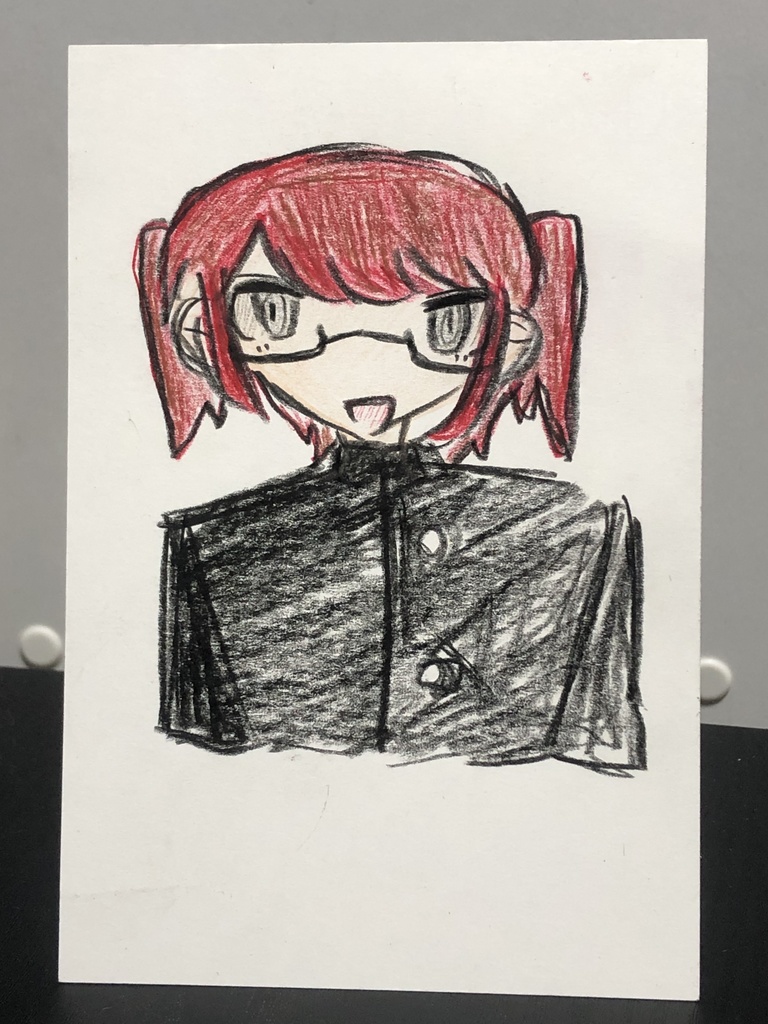 てづくんの原画(はがきサイズ)