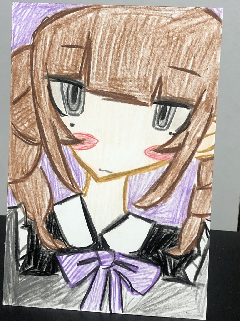 創作の原画(はがきサイズ)