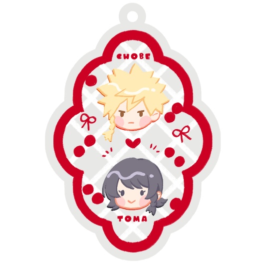 弔桐アクリルキーホルダー