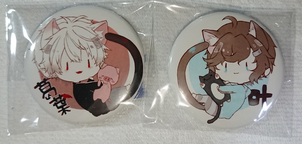 かにゃえ缶バッジ