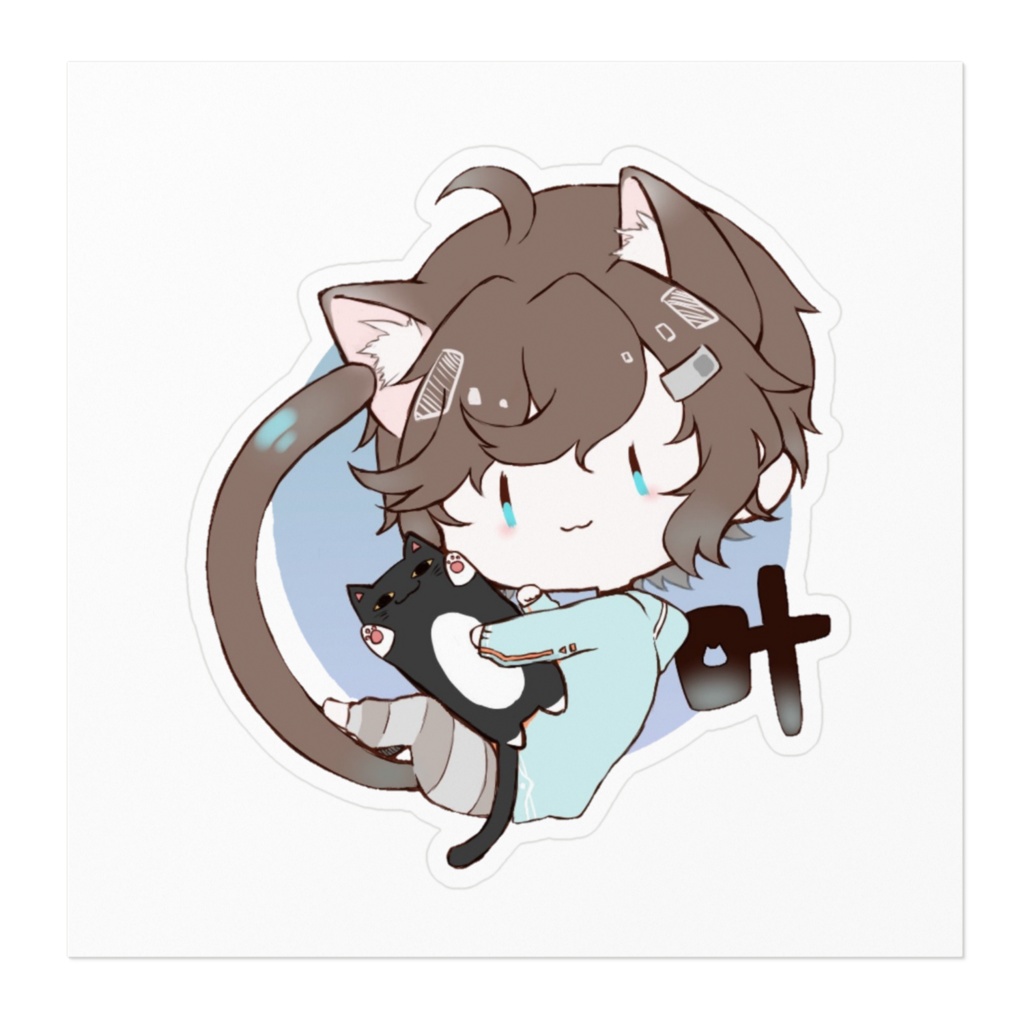 かにゃえステッカー