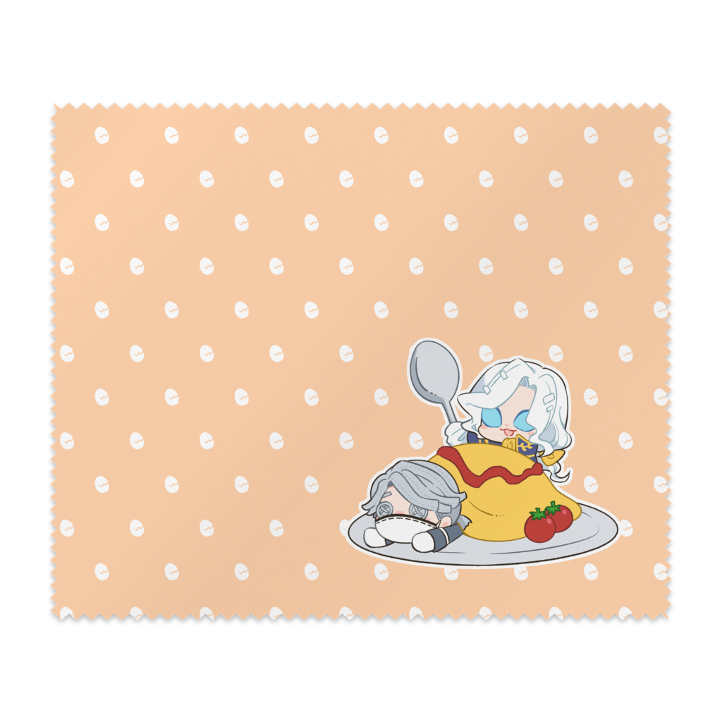 クリーニングクロス（オムライス）