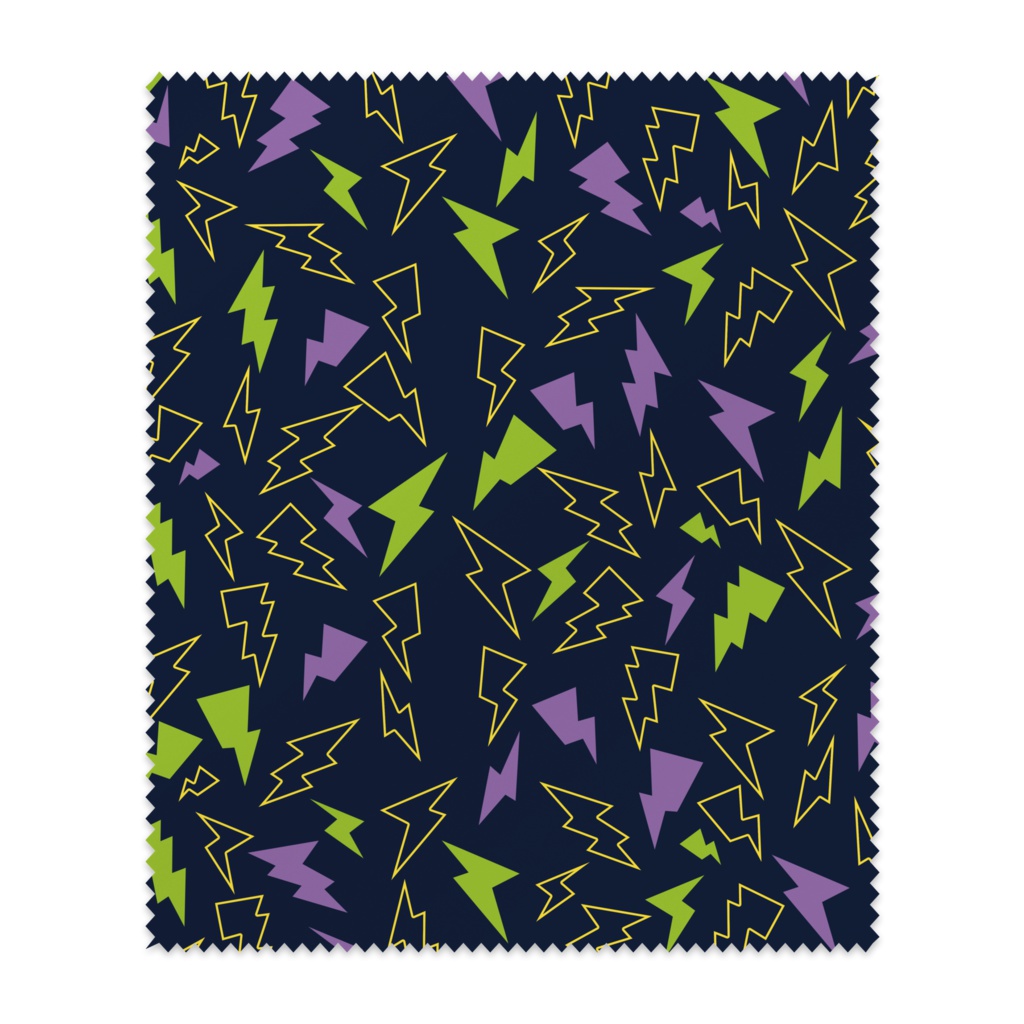 電気(紺)メガネ拭き