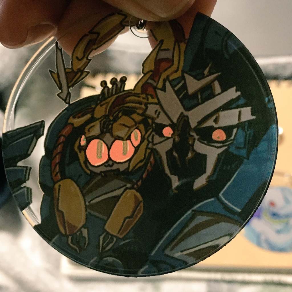 ドローンズカフェやわらかアクキー