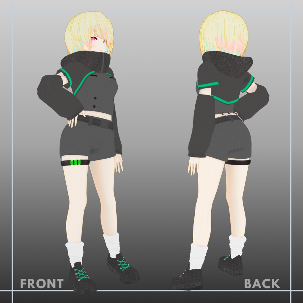 「ノヴァ」 - Nova -【オリジナル3Dモデル】