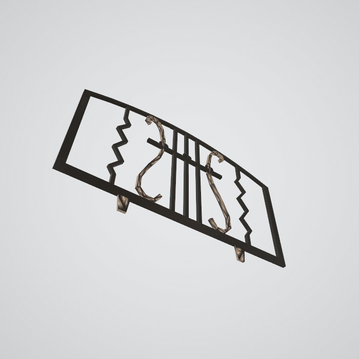 3dモデル フェンス