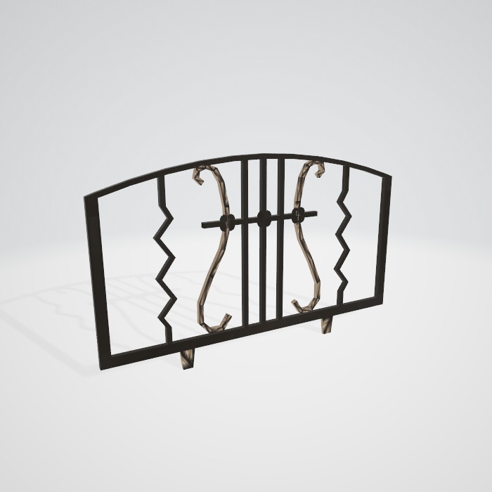 3dモデル フェンス