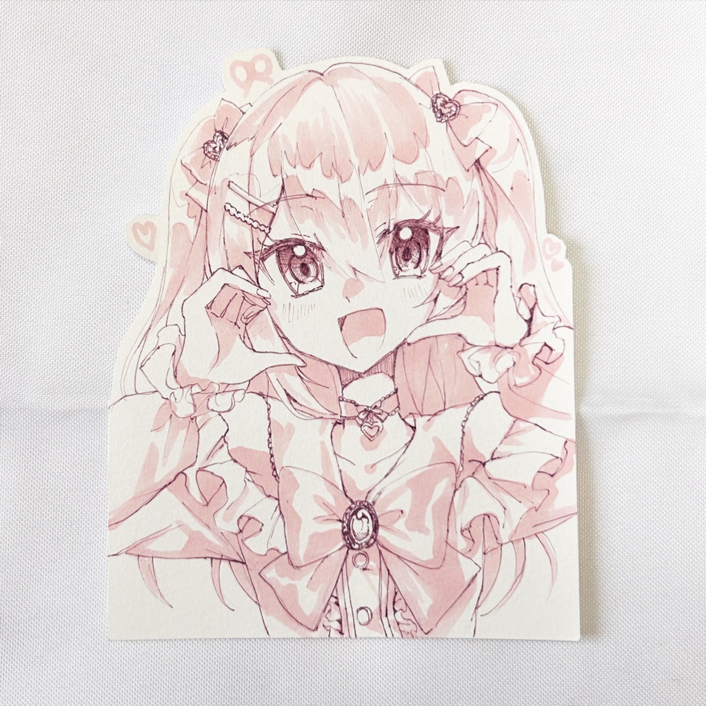 【原画販売】ペン画 OC:篠咲愛心
