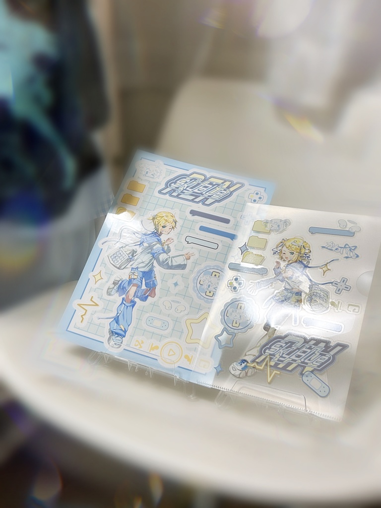 クリアステッカー【リン】【レン】