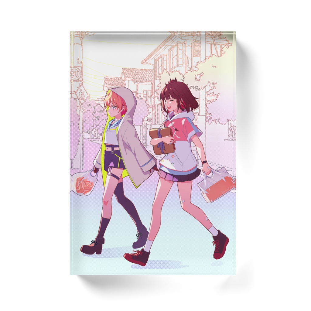 MAKON(まこXこん)アクリルブロック