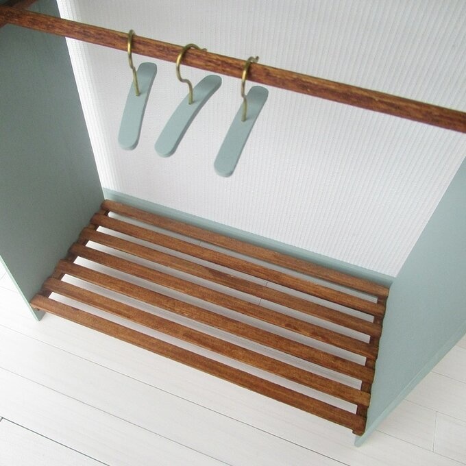 ソリッドシリーズ ハンガーラック&ハンガー3本セット