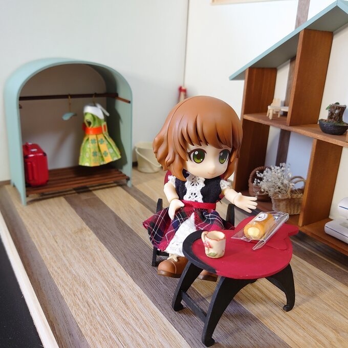 ソリッドシリーズ *ミニ* ハンガーラック&ハンガー3本セット