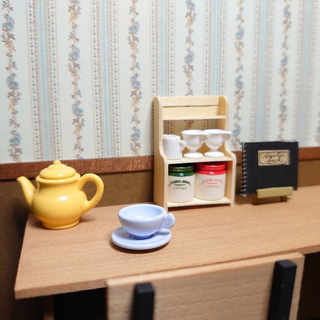 【キット】レシピ付き🔸ミニチュア合板a カッティングボート&スパイスラック