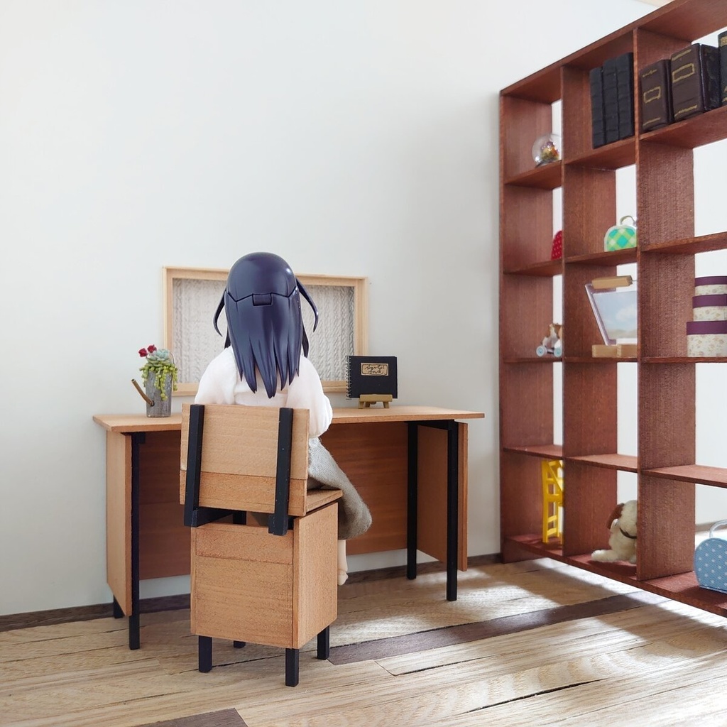 【キット】背板なし ワイドパーティションシェルフ