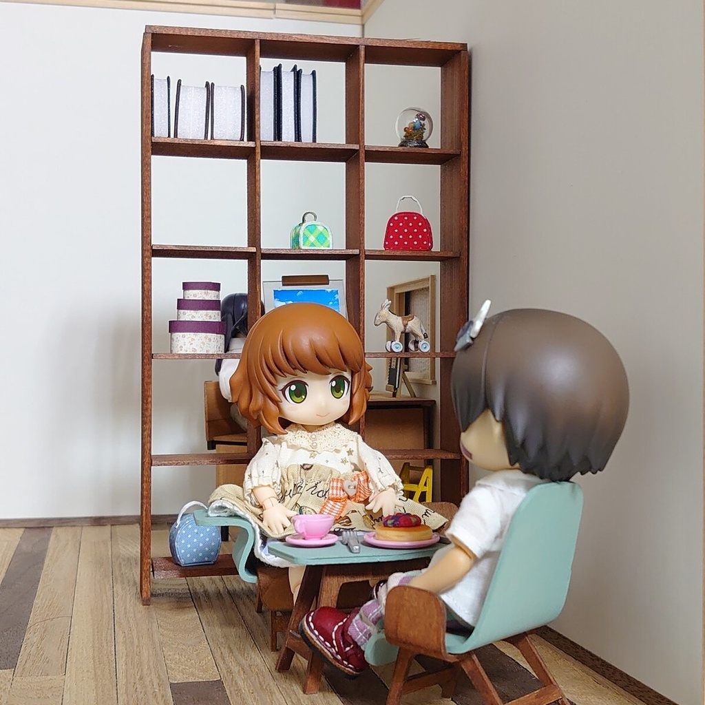 【キット】背板なし ワイドパーティションシェルフ