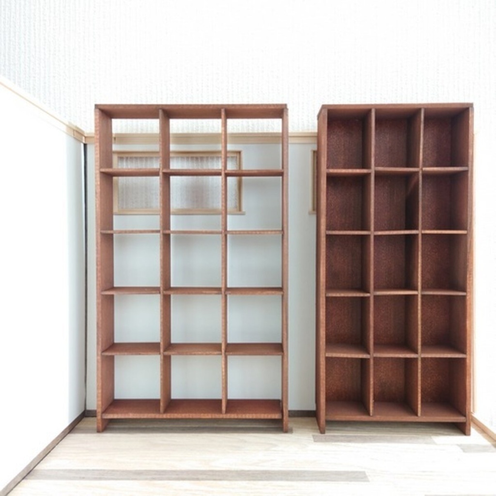 【キット】背板付き ワイドパーティションシェルフ