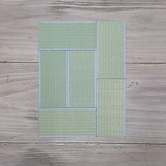 【完成品】うちのこ部屋L対応 ミニチュアたたみ 6畳