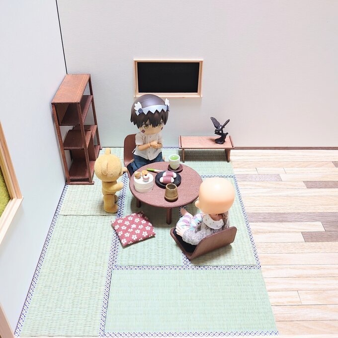 【完成品】ミニチュアたたみ 6畳
