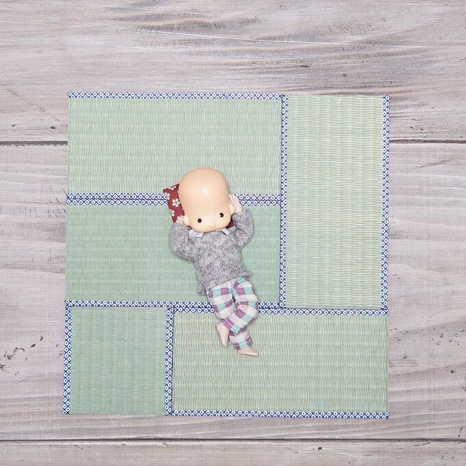 【完成品】うちのこ部屋L対応 ミニチュアたたみ 4畳半