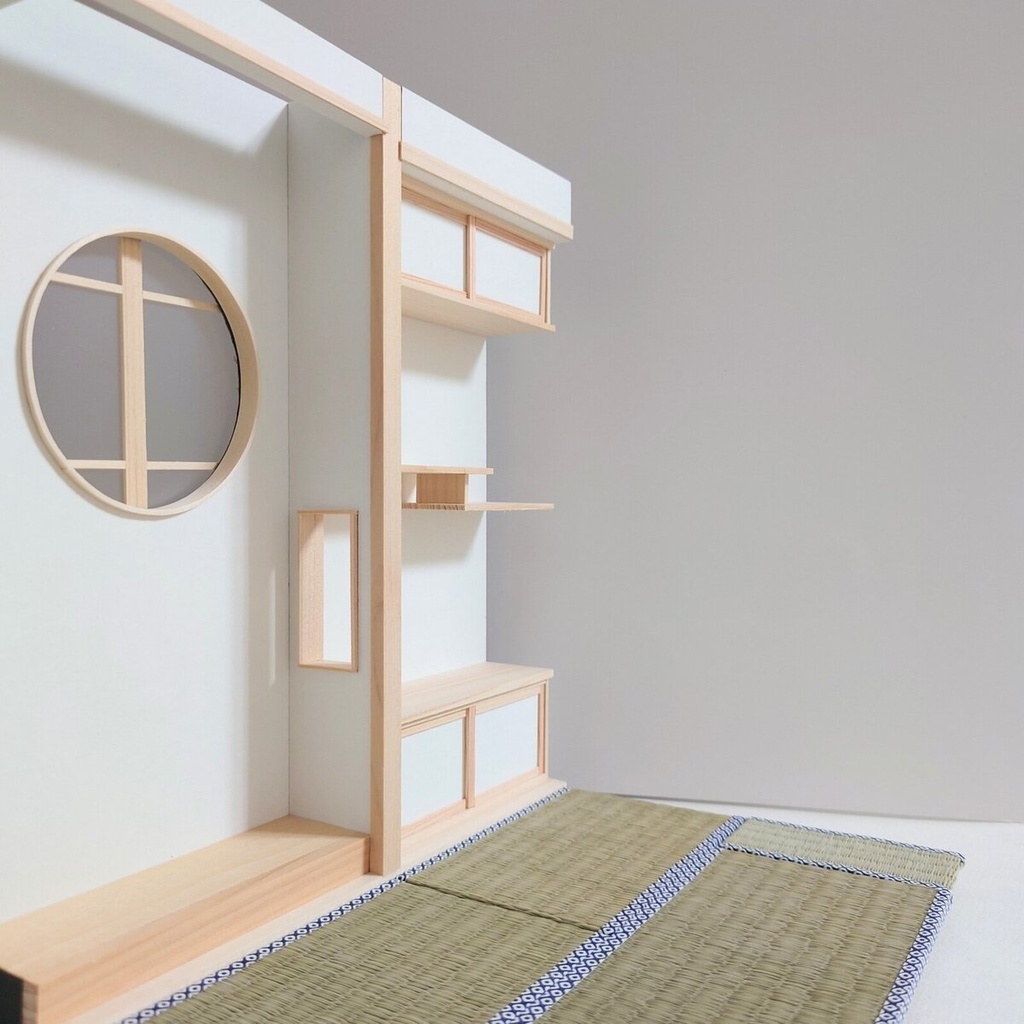 【キット】うちのこウォール 円窓床 畳キット付き