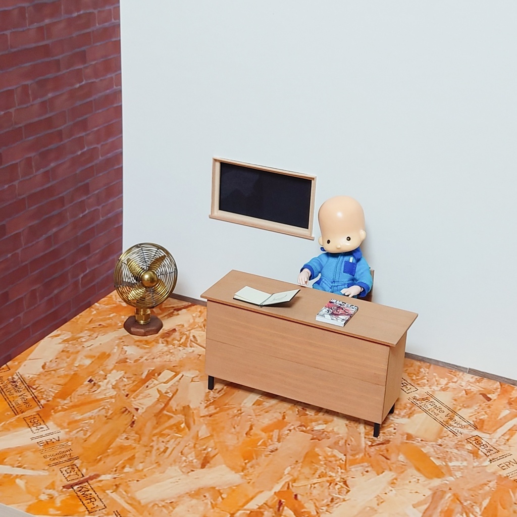 完成品 金属板入り床のみ OSB合板風 うちのこ部屋Lサイズ対応